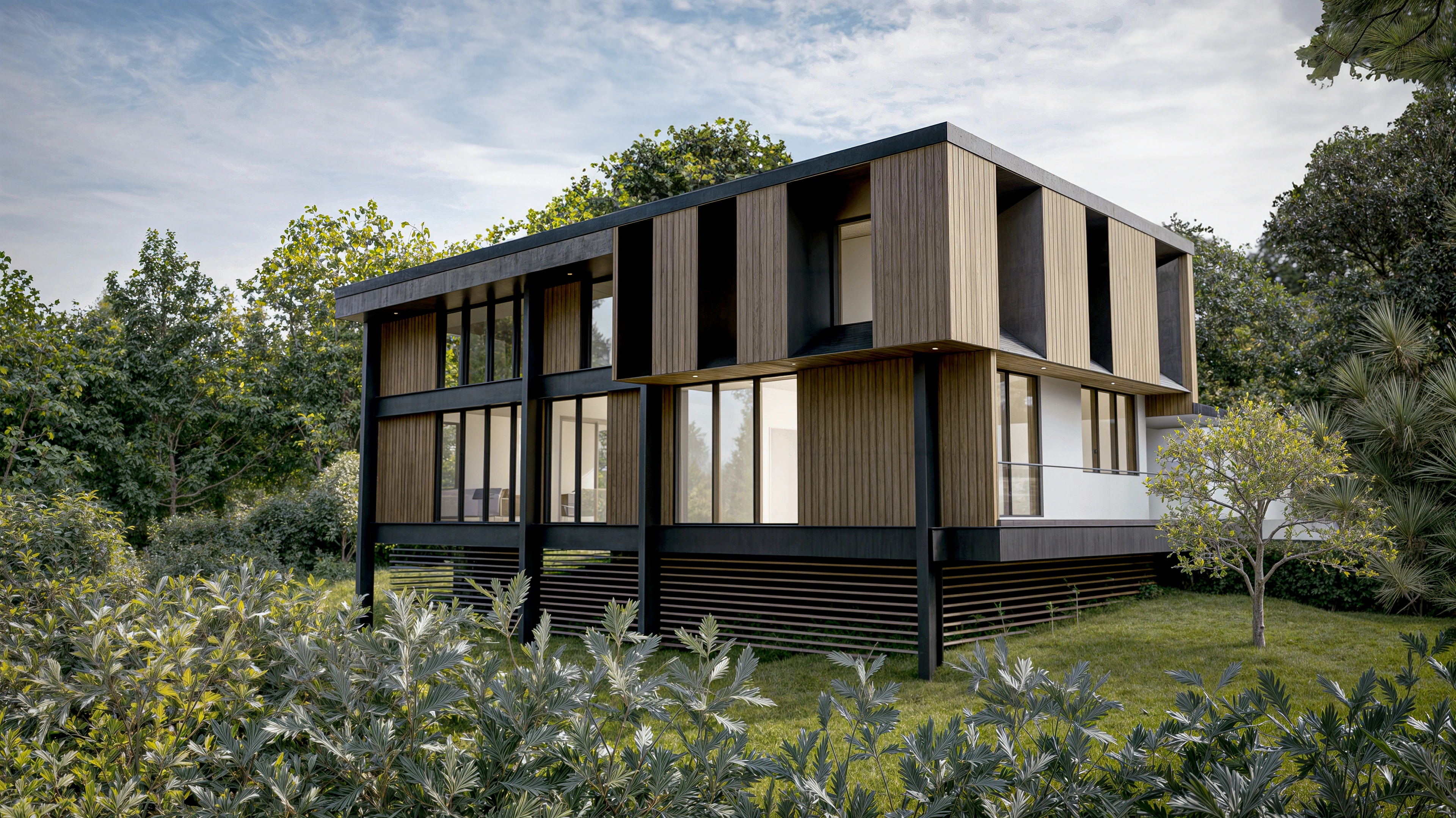 Hurn Road, Avon Castle, Ringwood. Luxury Residential by LUSO Architecture