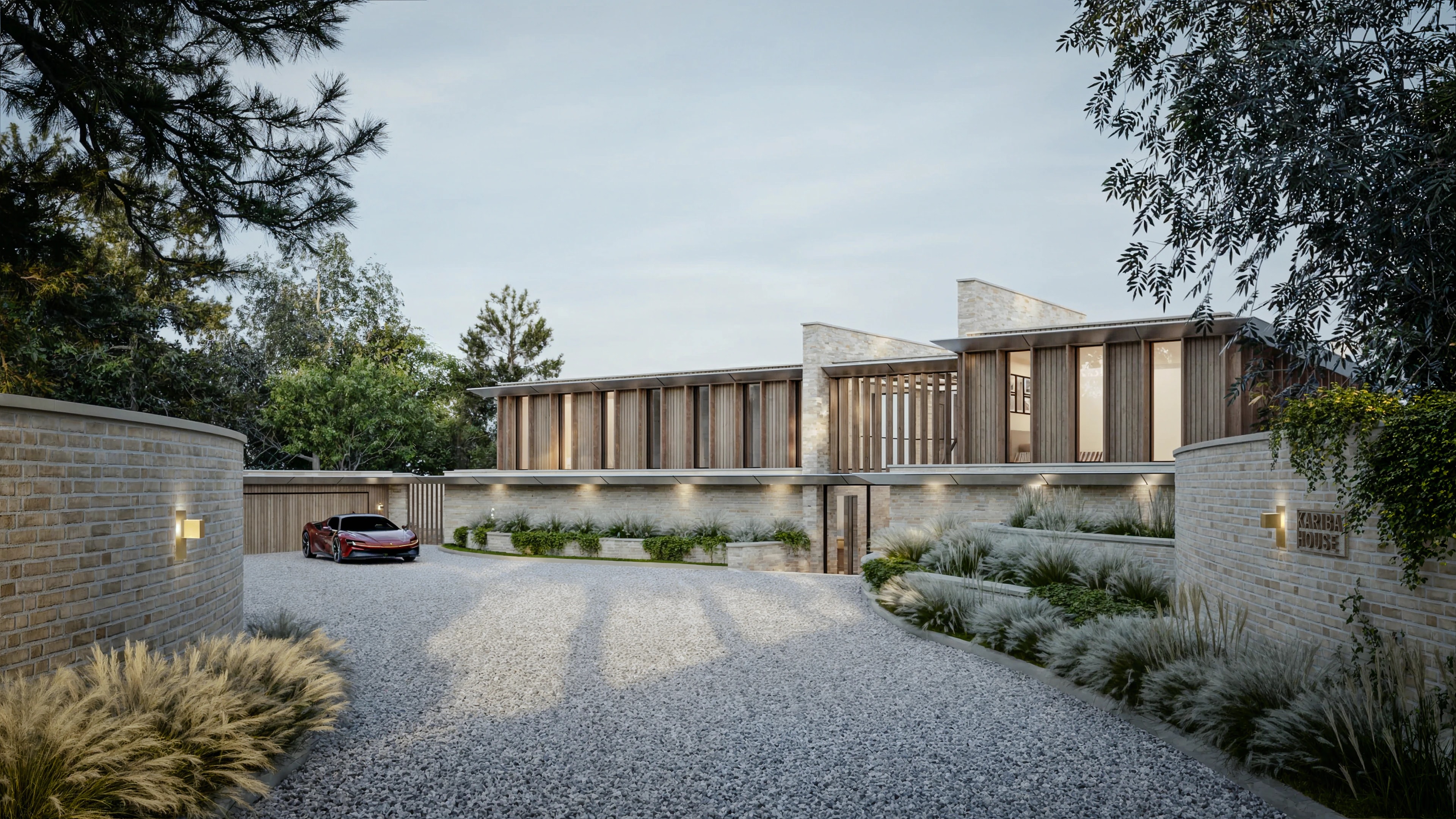 Kariba House, New Forest, Hampshire. One-off Luxury Lakehouse by LUSO Architecture