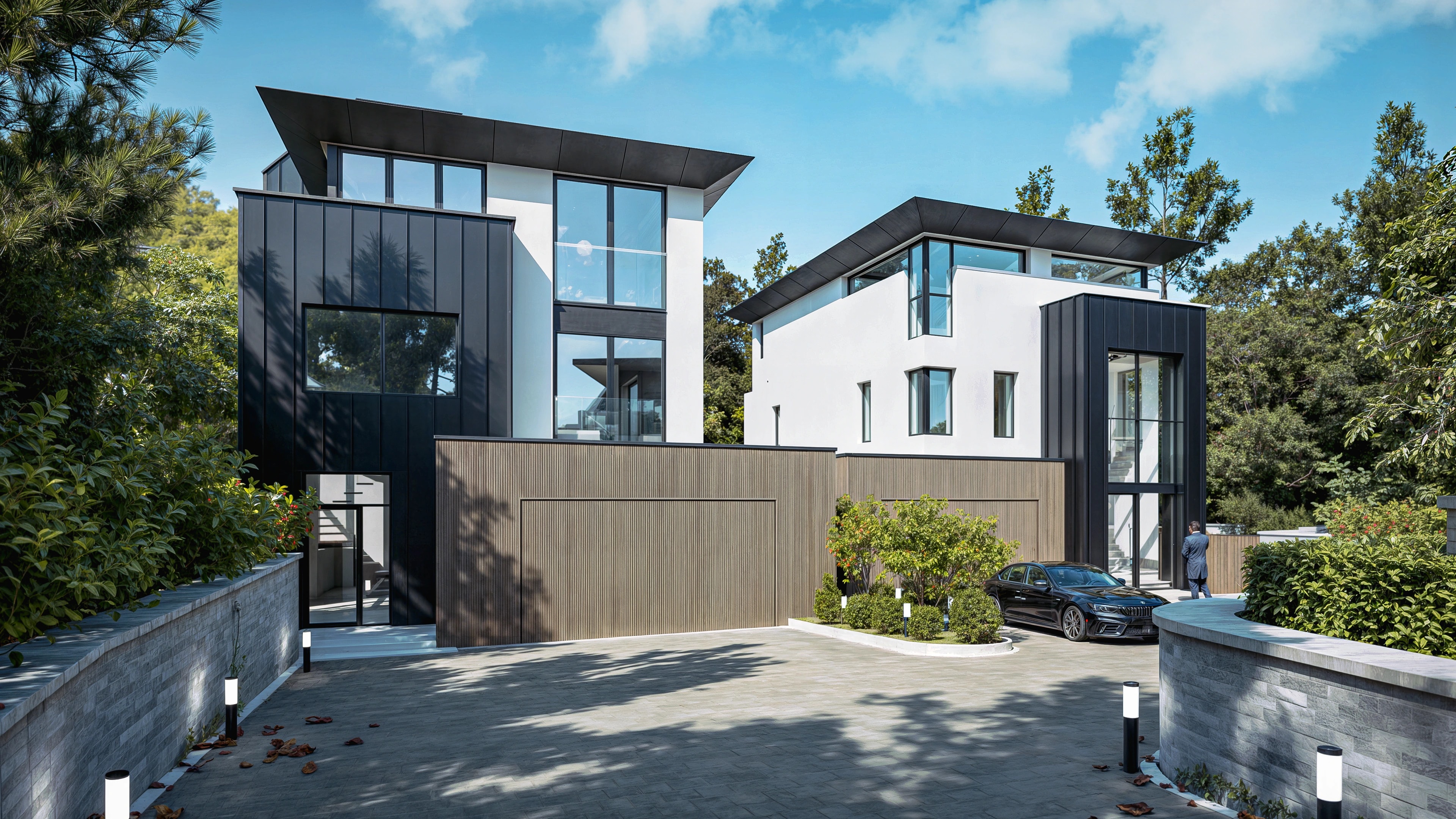 Spur Hill Avenue, Canford Cliffs, Poole. 3D Visualisations by LUSO Architecture